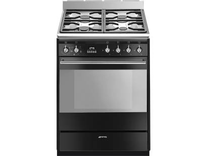 Smeg SUK61MBL9 - 60cm Concert Dual Fuel Range Cooker