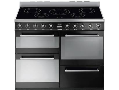 Smeg Syd4110ibl 110cm Symphony Induction Range Cooker