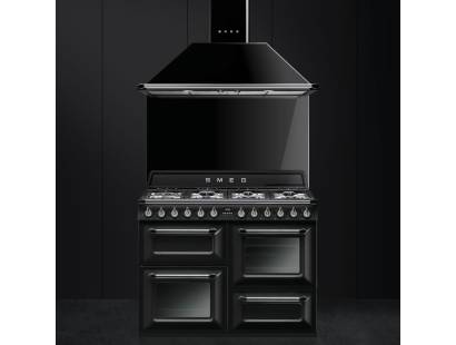 Smeg TR4110BL1 - 110cm Victoria Aesthetic Dual Fuel Range Cooker