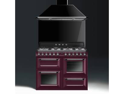 Smeg TR4110RW1 - 110cm Victoria Aesthetic Dual Fuel Range Cooker