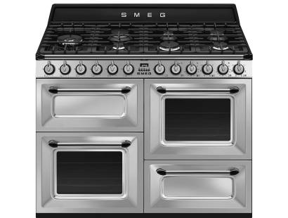 Smeg TR4110X-1 110cm Dual Fuel Range Cooker 