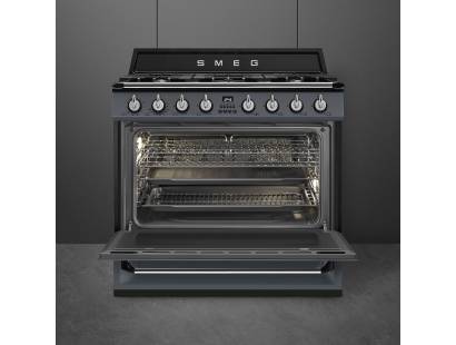 Smeg TR90GR Single Oven Range Cooker 