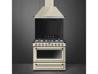 Smeg TR90P9 Victoria Single Oven Dual Fuel Range Cooker