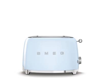 Smeg TSF01PBUK 50s Style Two Slice Toaster - Pastel Blue