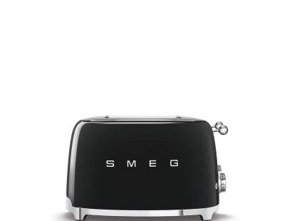 Smeg TSF03BLUK Black Toaster 