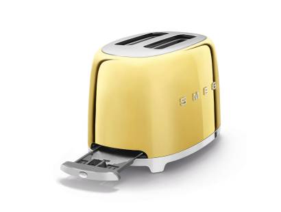 Smeg Two Slice Gold Toaster