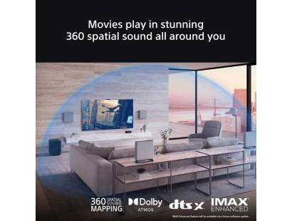 Sony HTA9M2 wireless speaker setup with Dolby Atmos and Spatial Sound Mapping