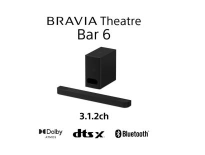 Sony HTB600.CEK soundbar with smartphone control via BRAVIA Connect app