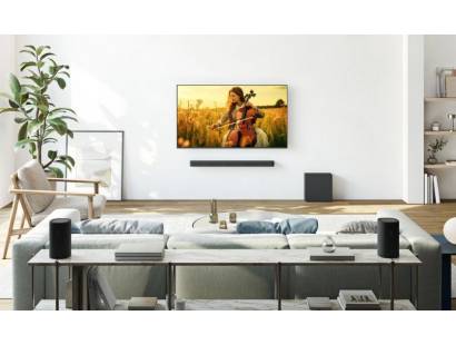 Sony SARS8.CEJ wireless rear speakers in black with 360 Spatial Sound