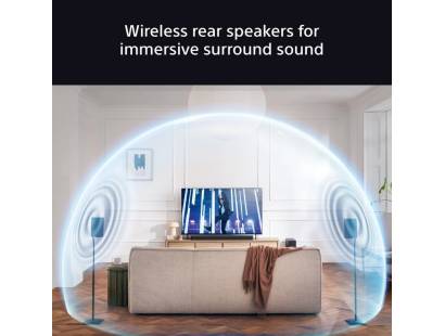Sony wireless rear speakers with BRAVIA Connect app control