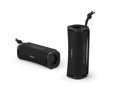 Sony wireless speaker with ULT bass boost and carry strap