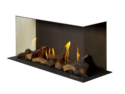 Stanley Argon I500 Panoramic Built-in Gas Fire - Natural Gas