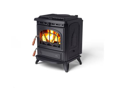 Stanley Erin Multi-Fuel Boiler Stove - Matt Black 