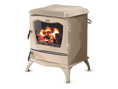 Stanley Lismore Multi-Fuel ECO Stove - Cream Enamel