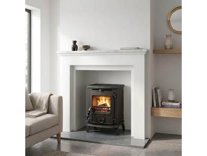 Stanley Oisin Eco Solid Fuel Stove Black Enamel Belfast NI Dublin Ireland