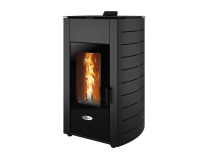 Stanley Solis K1700 Black Pellet Stove - K1700-2-SP BLKCUR