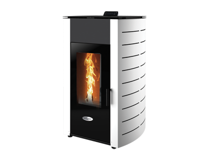 Stanley Solis K1700 White Pellet Stove - K1700-2-SP WHCUR