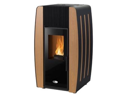 Stanley Solis K300SPOAK Oak Veneer Pellet Stove - K300PS