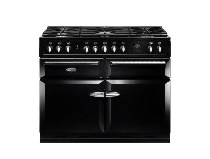 Stanley Supreme Deluxe 110cm Dual Fuel Range Cooker in Black