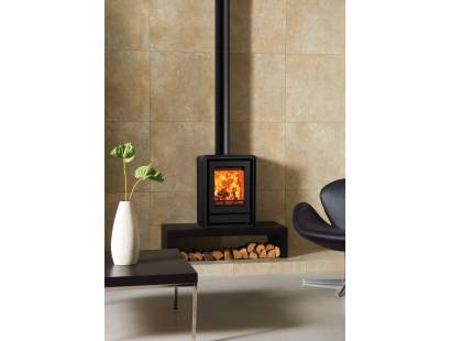 Stovax Riva2 40 Freestanding wood burning stove with large viewing window