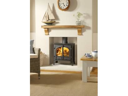 Stovax Stockton 8 Multi-Fuel Double Door Stove 