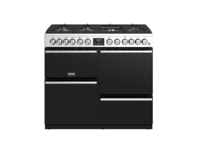 Stoves Precision Deluxe S1000DF Dual Fuel Range Cooker Stainless Steel