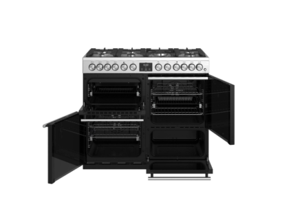 Stoves Precision Deluxe S1000DF Stainless Steel