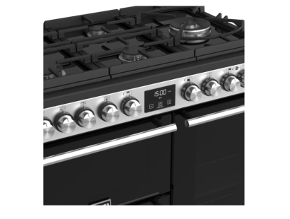 Stoves Precision Deluxe S900DF GTG Stainless Steel