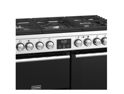 Stoves Precision Deluxe S900DF Stainless Steel