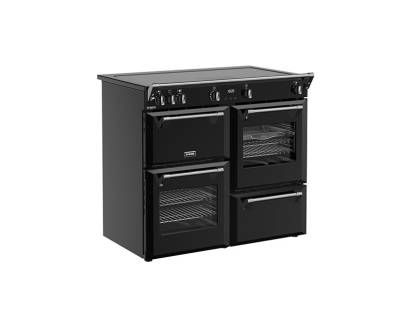 Stoves Richmond Deluxe RD100Ei ZLS BLK 100cm Induction Range Cooker - 444411875