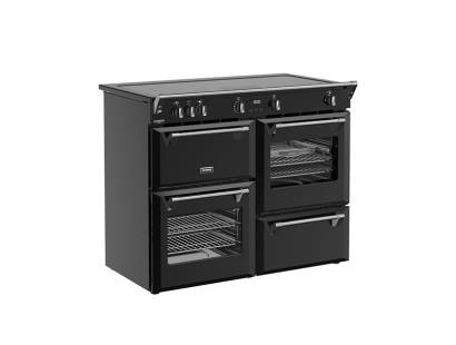 Stoves Richmond Deluxe RD110Ei ZLS BLK 110cm Induction Range Cooker - Black 444411880