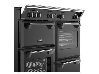 Stoves Richmond RD110EiTCH BLK 110cm Induction Range Cooker - 444411865