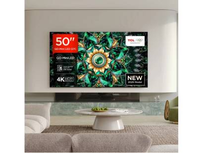 TCL 50Q7C-UK 50 inch QD-Mini LED Smart TV front view