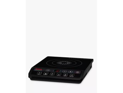 TEFAL IH201840 portable induction hob in black with ceramic cooking plate