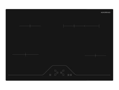 Top view of NordMende HCT782FL 78cm ceramic hob with four cooking zones