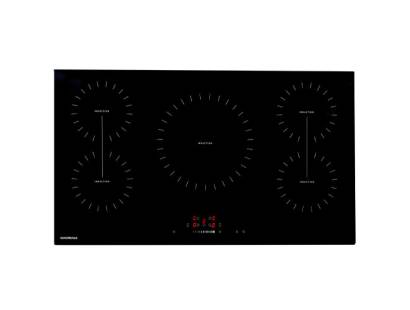 Top view of the NordMende HCI901FL 90cm Frameless Induction Hob