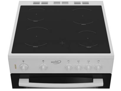 Top view of the hob on the Zenith  69L oven