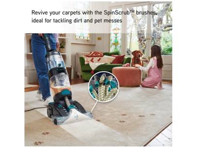 Vax carpet cleaner brush head close up