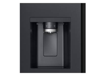 Water and ice dispenser on LG GSXE91EVAD non‑plumbed model