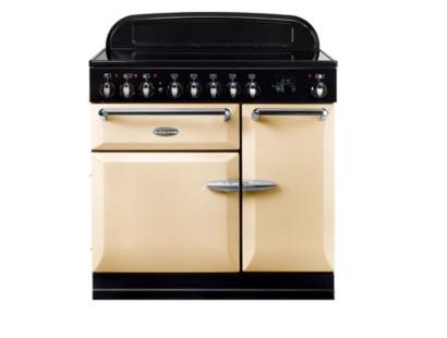 Waterford Stanley Supreme Deluxe SSUP90EICR C 10811 90CM Induction Range Cooker - Cream
