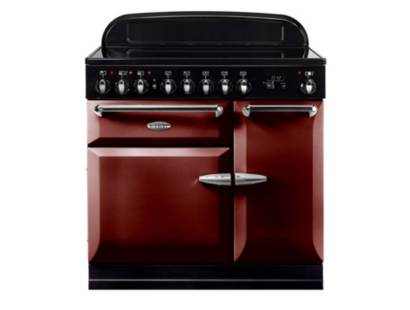 Waterford Stanley Supreme Deluxe SSUP90EICY C 10810 90CM Induction Range Cooker - Cranberry