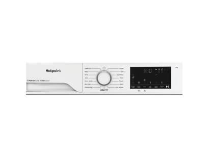 White Hotpoint tumble dryer with Pet Hair Care technology