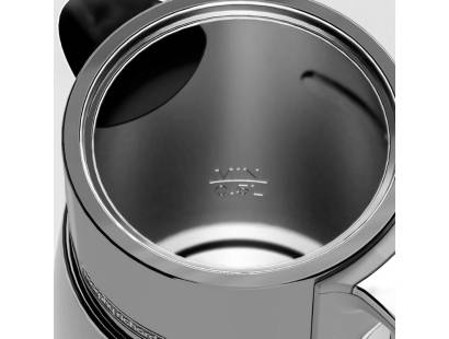 inside view of the Morphy Richards Grey Signature Matt Jug Kettle