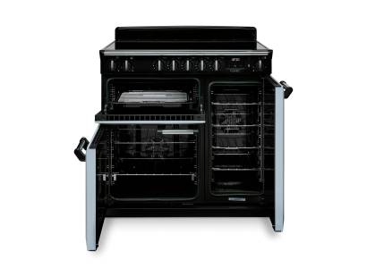 open view of the rangemaster classic 100cm induction range cooker