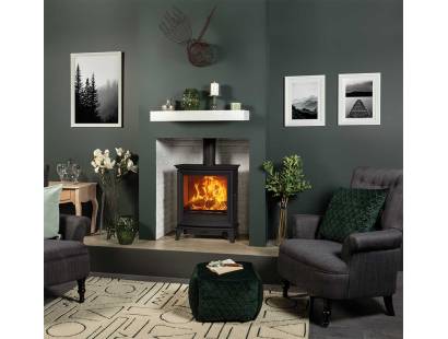 Stovax Chesterfield 5 Wide Multi Fuel Stove 