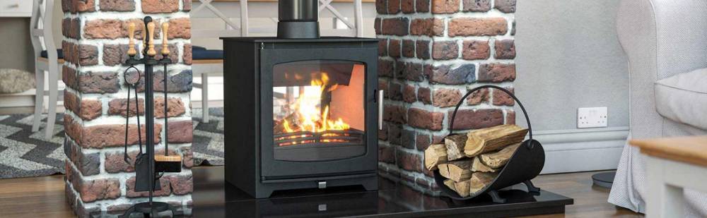 Henley Wood Burner Double Sided Stoves