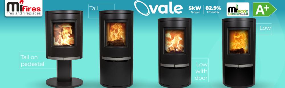 Mi Stoves Ovale Wood Burners