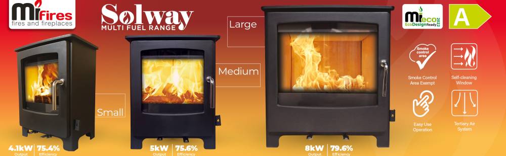 Mi Fires Solway Multifuel Stoves