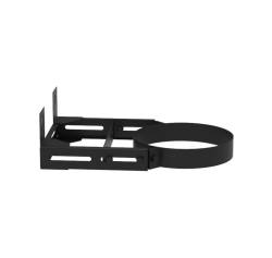 150mm SOLINOX Black Adjustable Wall Bracket 120-210 mm
