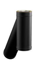 150mm SOLINOX Black Extended Tee 135 Degree